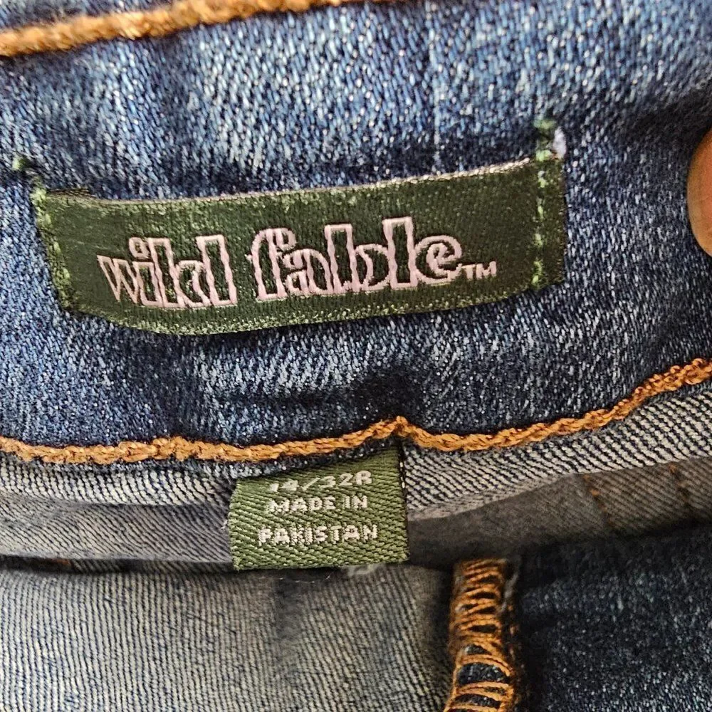 EUC WILD FABLE HIGHEST RISE SHORT SHORTS SIZE 14 / 32 REGULAR